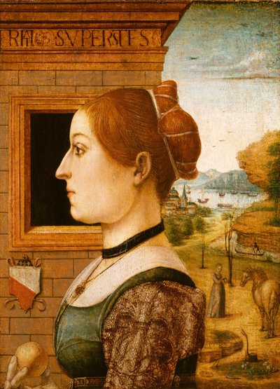 Portrait of a Woman by Italian School Italian School